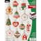 Bucilla&#xAE; Gingerbread Santa Felt Ornaments Applique Kit Set